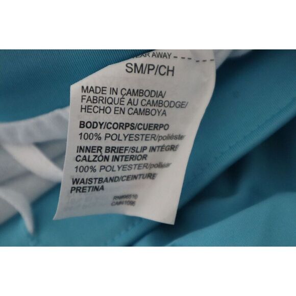 Under Armour 1350196-433 Women's Sz S Glacier Blue/White UA Fly-By 2.0 Shorts - Picture 4 of 6